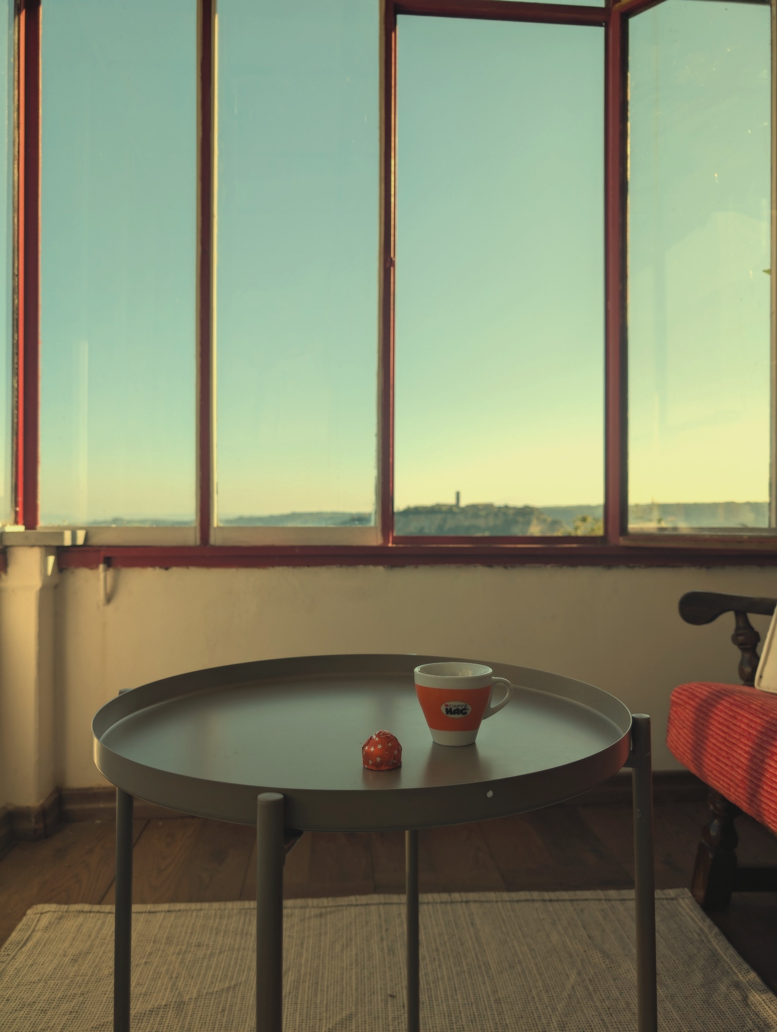 Solarium con vista sulla valle